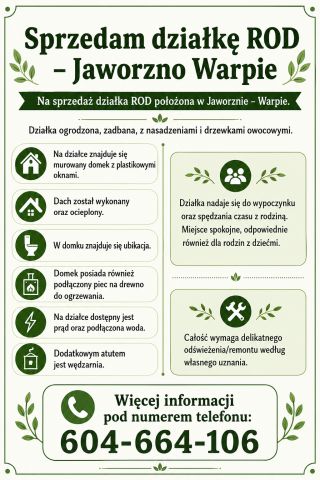 Działka rod Jaworzno Podwale, ul. Podwale. Zdjęcie 1