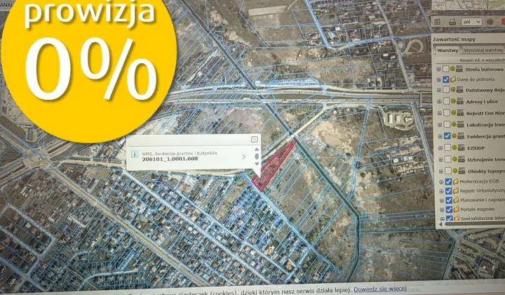 Działka Białystok, ul. Nadrzeczna