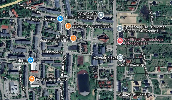 Mieszkanie 1-pokojowe Gryfino Górny Taras, ul. Zygmunta Krasińskiego