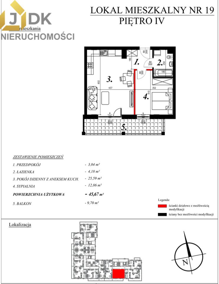 Mieszkanie 2-pokojowe Sochaczew, ul. Kochanowskiego. Zdjęcie 18
