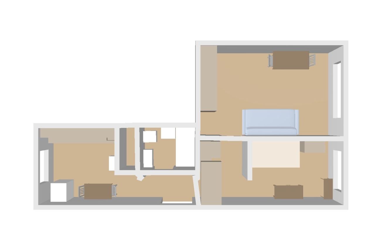 Mieszkanie 2-pokojowe Rzeszów Śródmieście, al. prof. Adama Krzyżanowskiego. Zdjęcie 3