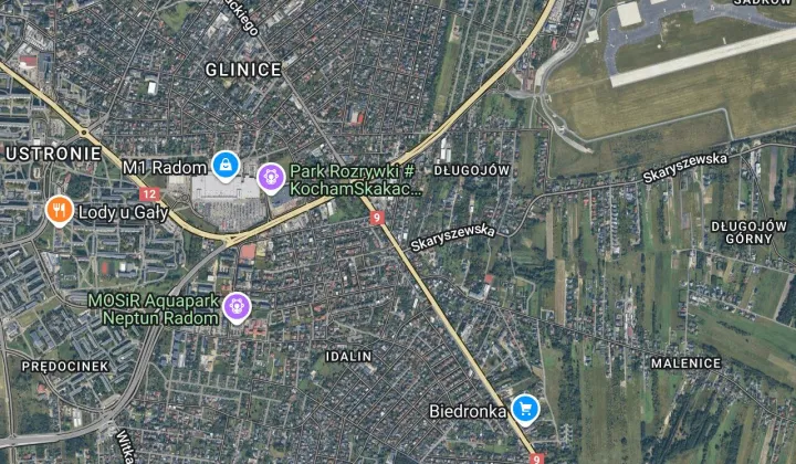 Działka budowlana Radom Idalin, ul. Juliusza Słowackiego