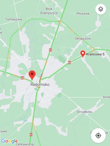 Działka rolno-budowlana Radomsko, ul. Krańcowa. Zdjęcie 1