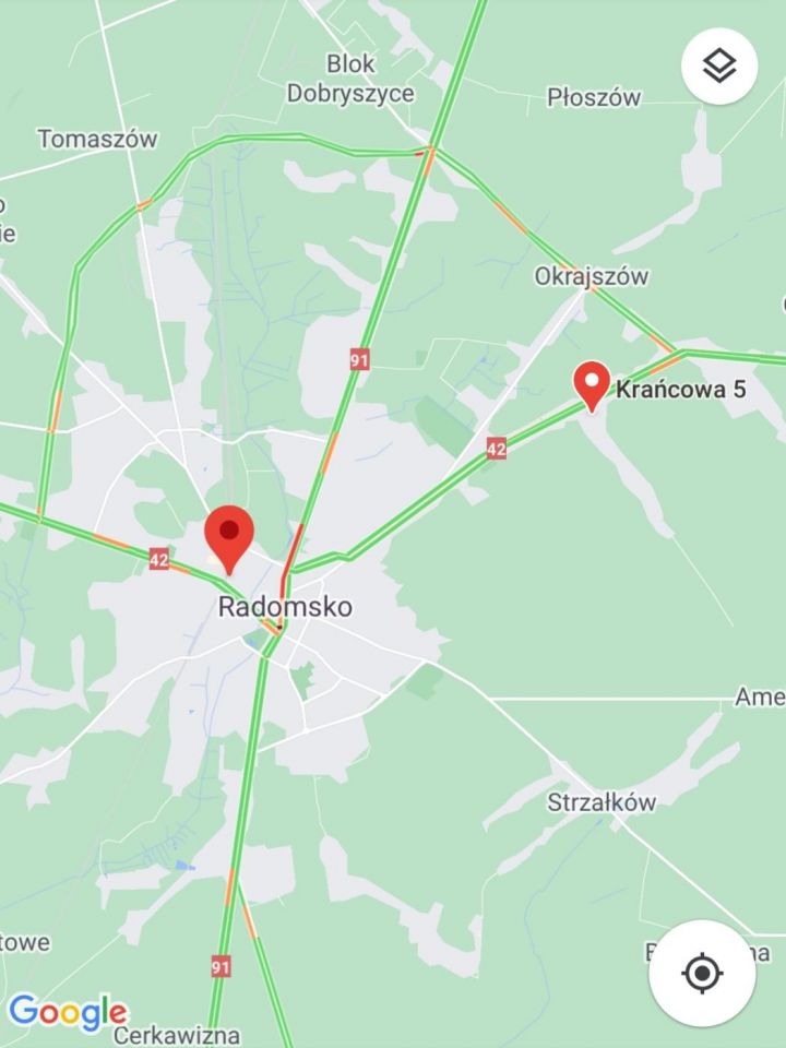 Działka rolno-budowlana Radomsko, ul. Krańcowa