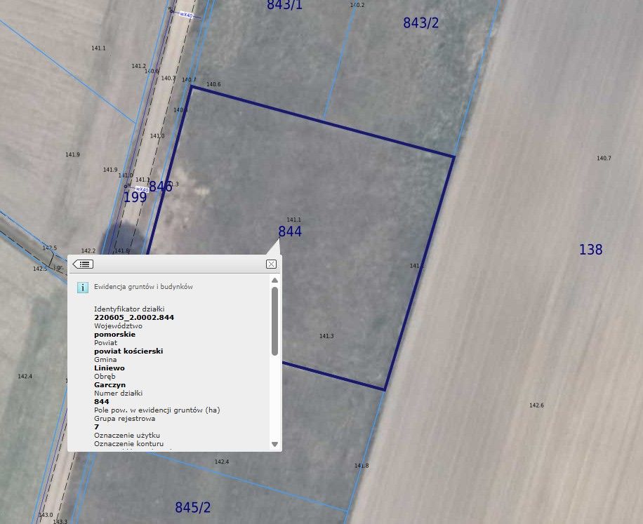 Działka budowlana Garczyn. Zdjęcie 3