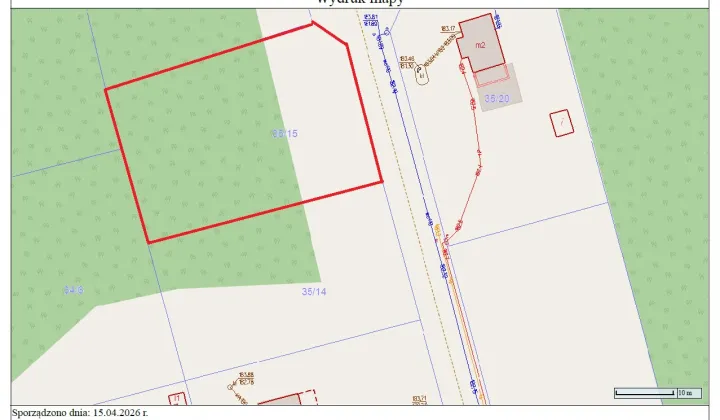 Działka rolno-budowlana Rokitnica