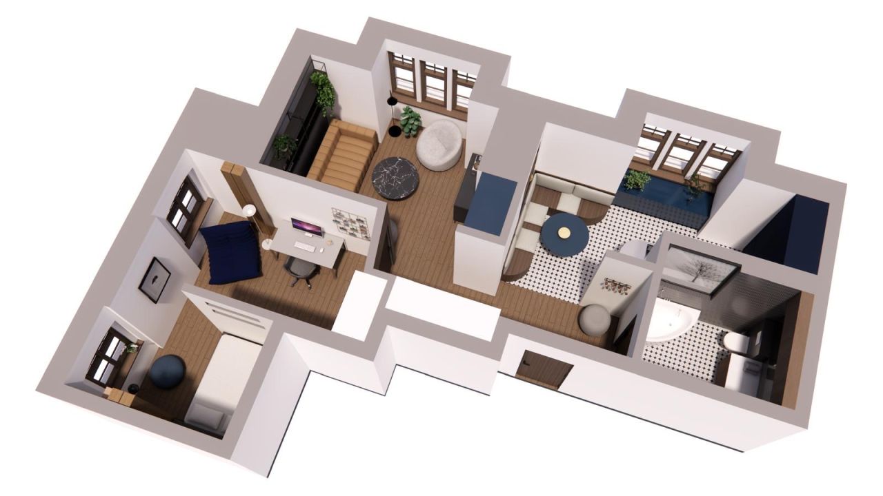 Mieszkanie 3-pokojowe Olsztyn, ul. Tarasa Szewczenki. Zdjęcie 8