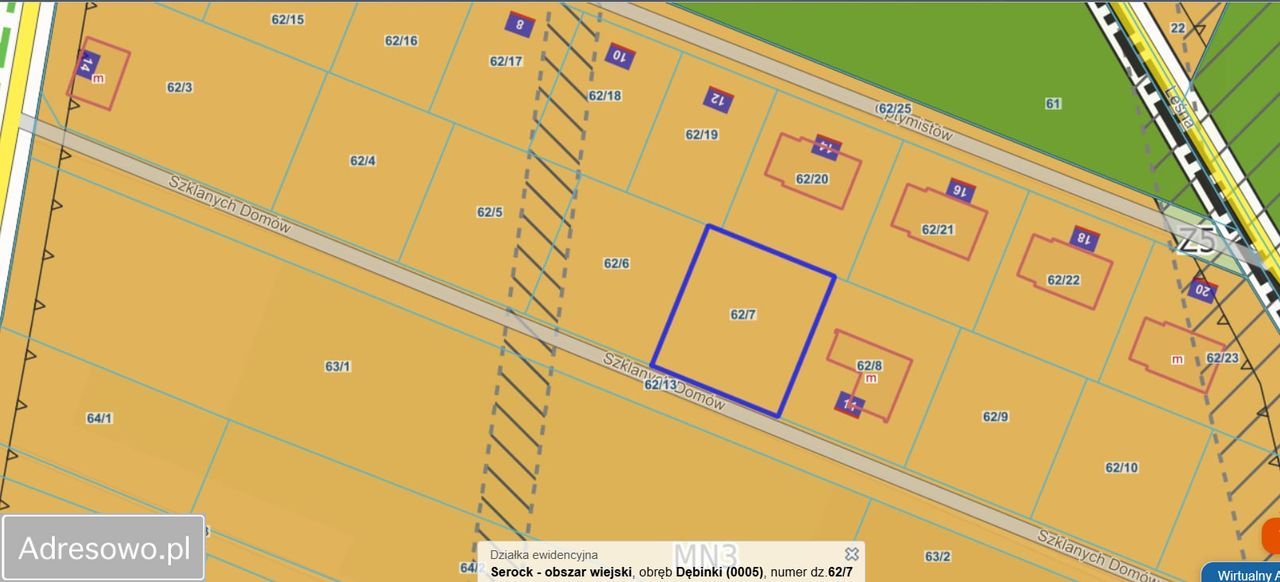 Działka budowlana Dębinki. Zdjęcie 2