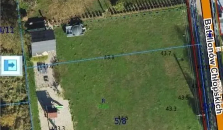 Działka budowlana Gdańsk Lipce, ul. Batalionów Chłopskich