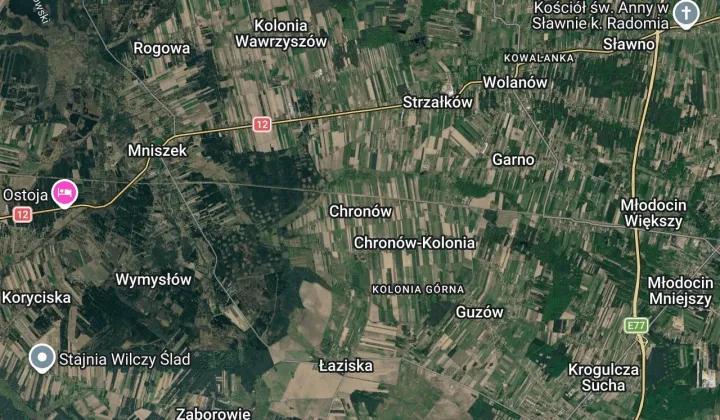 Działka rolna Chronów