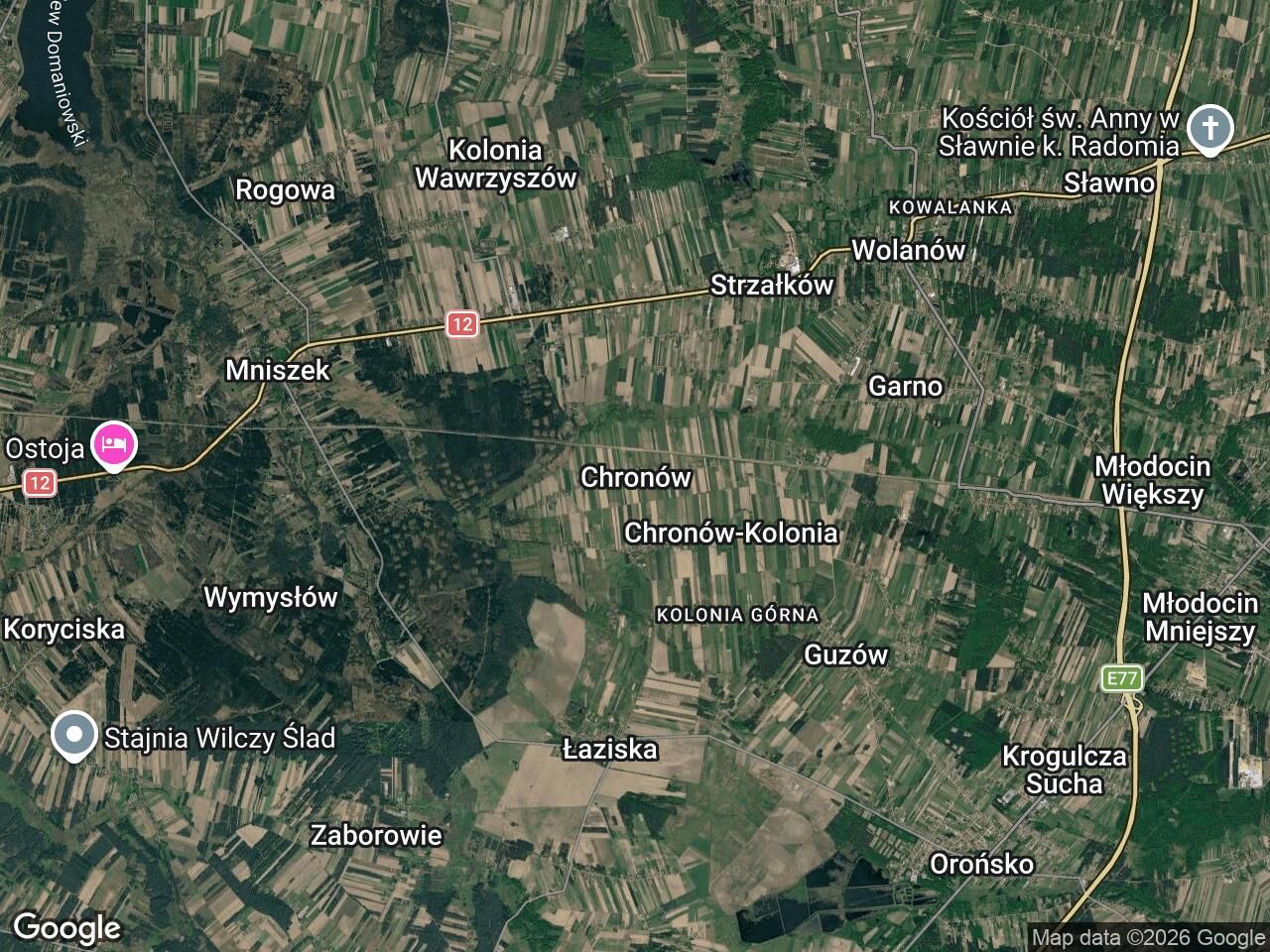 Działka rolna Chronów. Zdjęcie 1