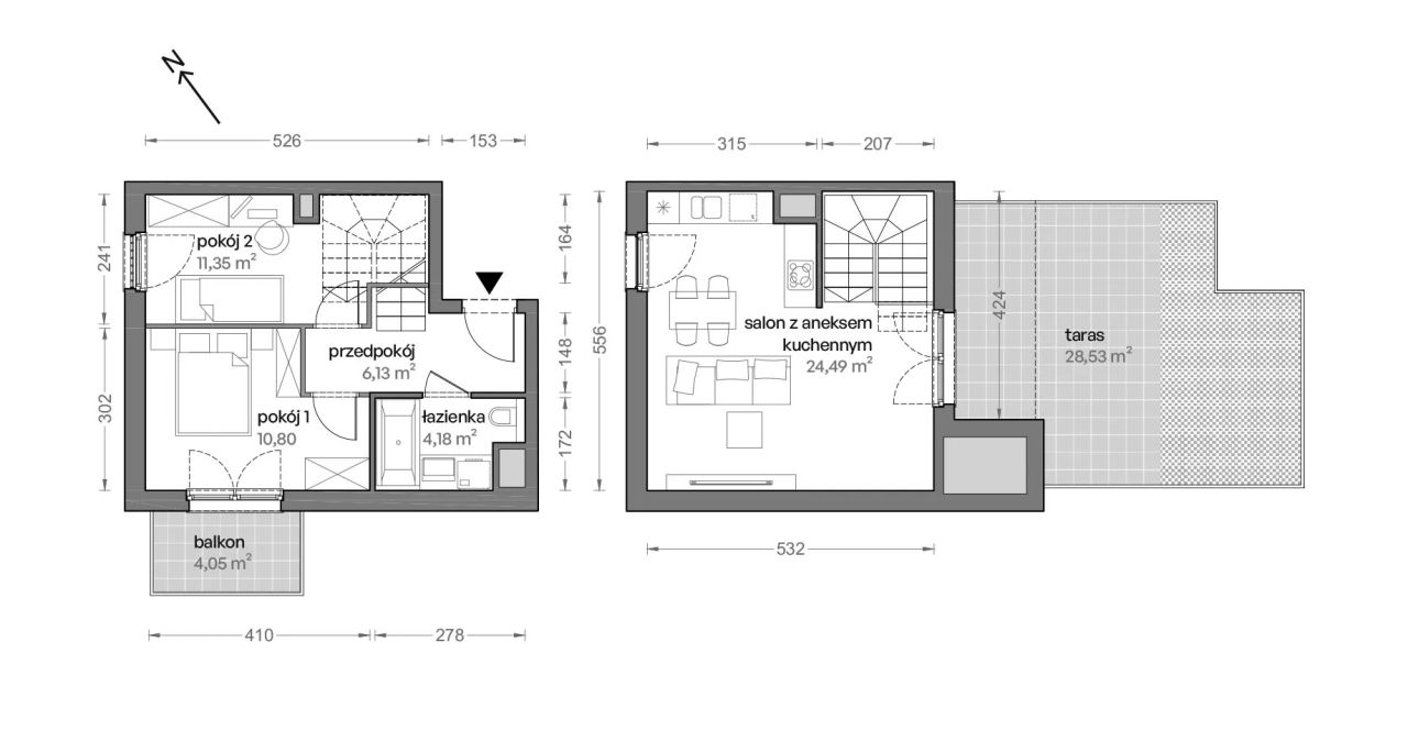 Mieszkanie 3-pokojowe Katowice Brynów, ul. Ceglana. Zdjęcie 7