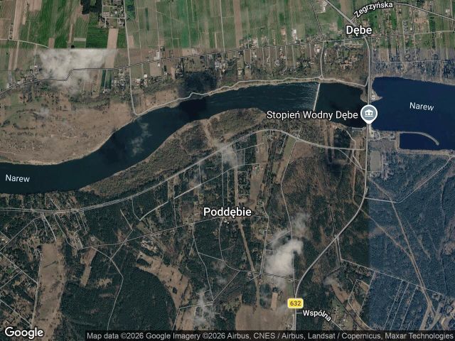 Działka leśna Poddębie, ul. Narwiańska. Zdjęcie 1