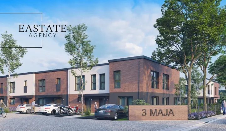 dom szeregowy, 3 pokoje Grodzisk Mazowiecki, ul. 3 Maja