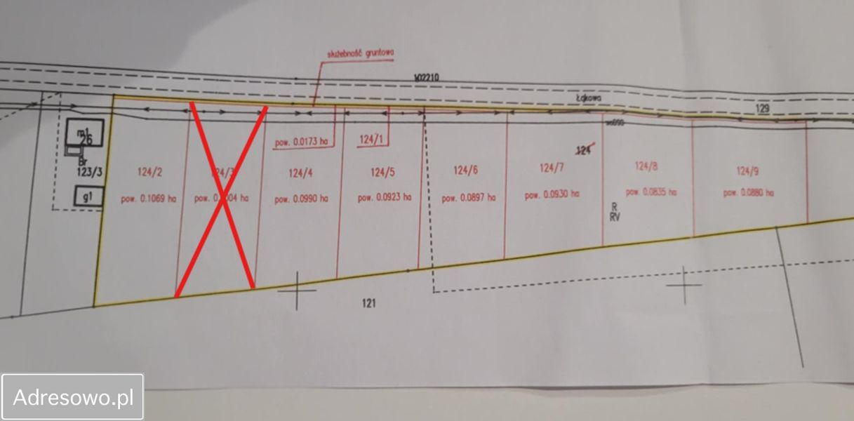 Działka budowlana Biskupice Ołoboczne, ul. Łąkowa. Zdjęcie 3