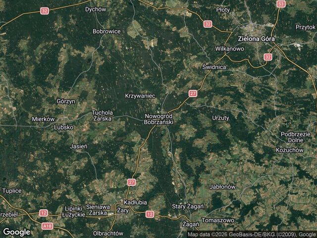 Mieszkanie 3-pokojowe Nowogród Bobrzański Centrum. Zdjęcie 1