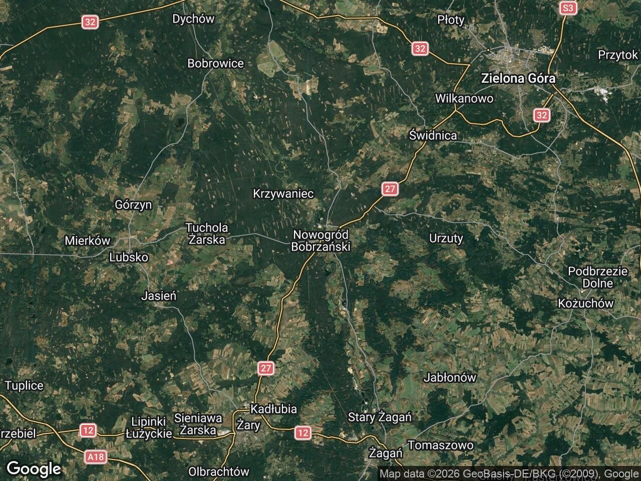 Mieszkanie 3-pokojowe Nowogród Bobrzański Centrum. Zdjęcie 1