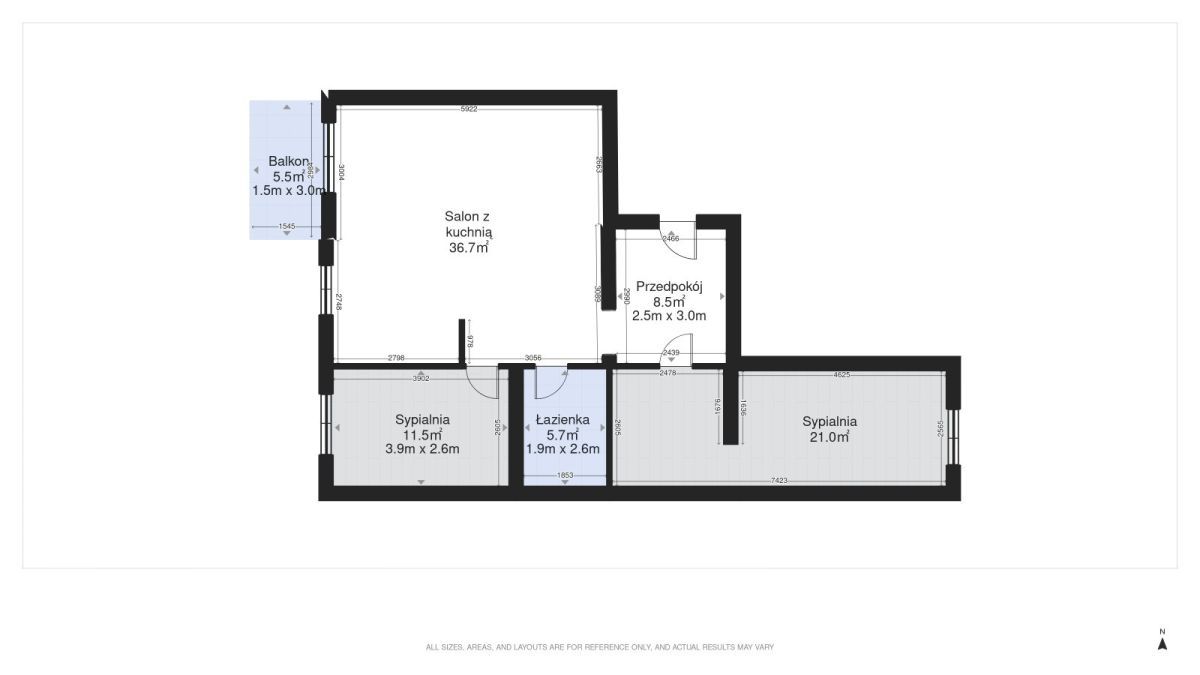Mieszkanie 3-pokojowe Zgierz, ul. Piątkowska. Zdjęcie 20
