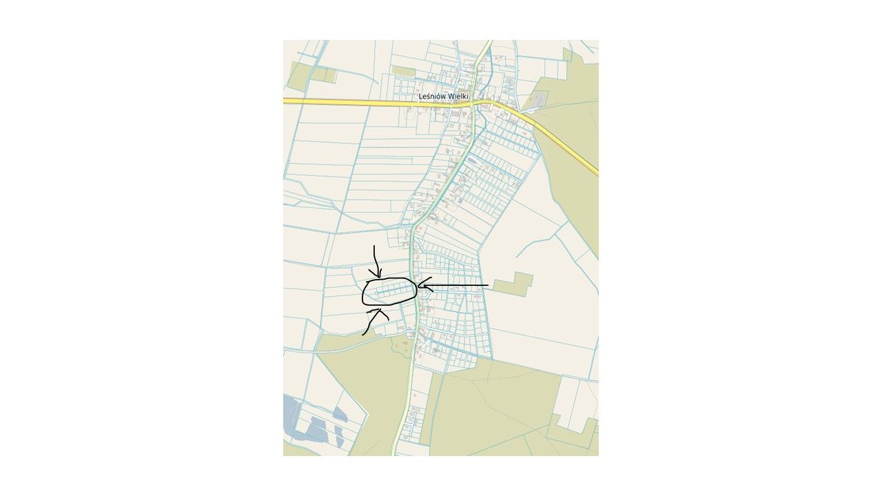 Działka budowlana Leśniów Wielki. Zdjęcie 5