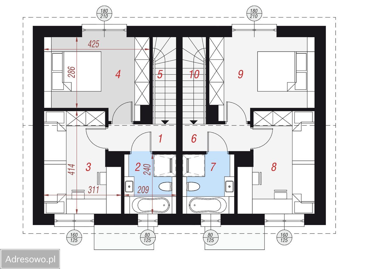 bliźniak, 3 pokoje Rączna. Zdjęcie 6