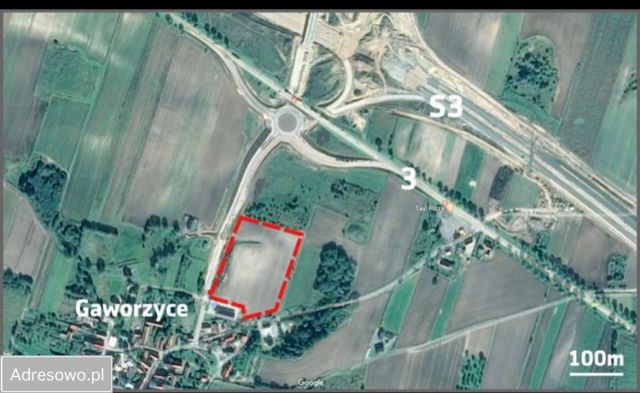 Działka inwestycyjna Gaworzyce. Zdjęcie 1