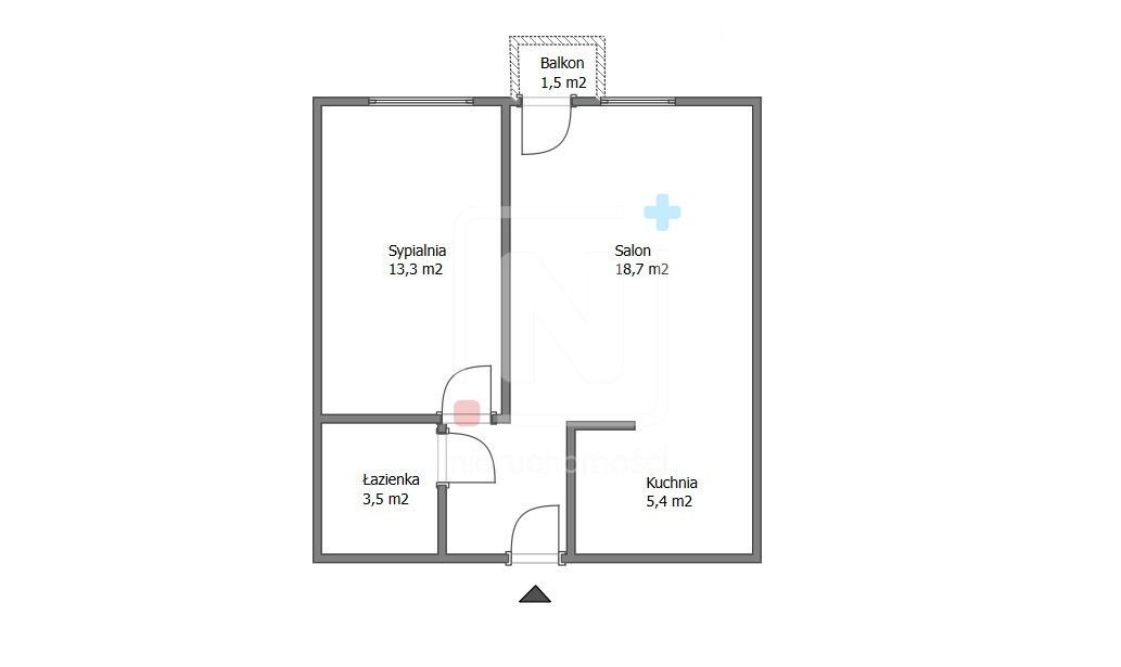 Mieszkanie 2-pokojowe Warszawa Mokotów, ul. Jana Pawła Woronicza. Zdjęcie 5