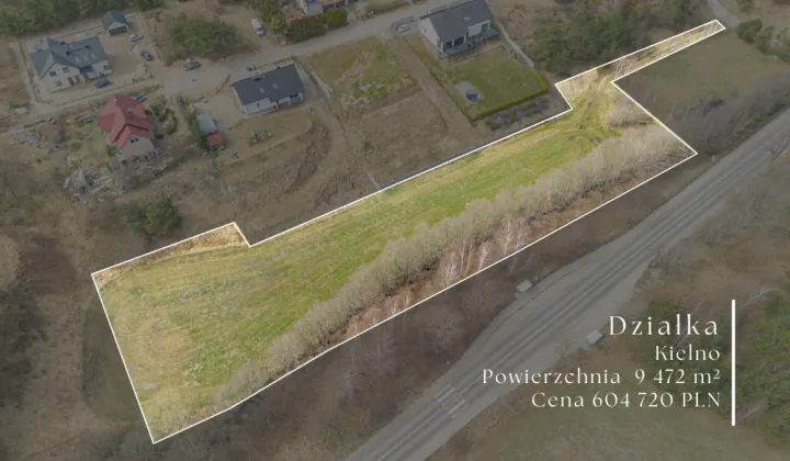 Działka budowlana Kielno, ul. Słoneczna