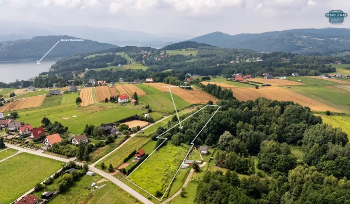 Działka inwestycyjna Stryszów
