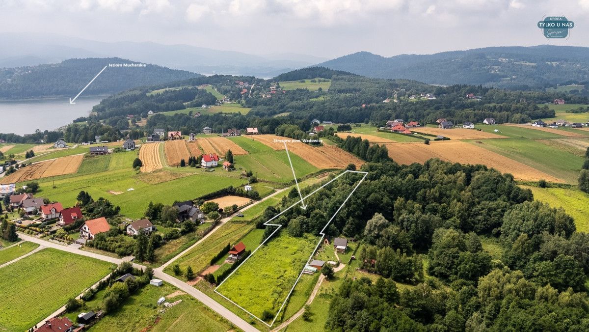 Działka inwestycyjna Stryszów. Zdjęcie 1