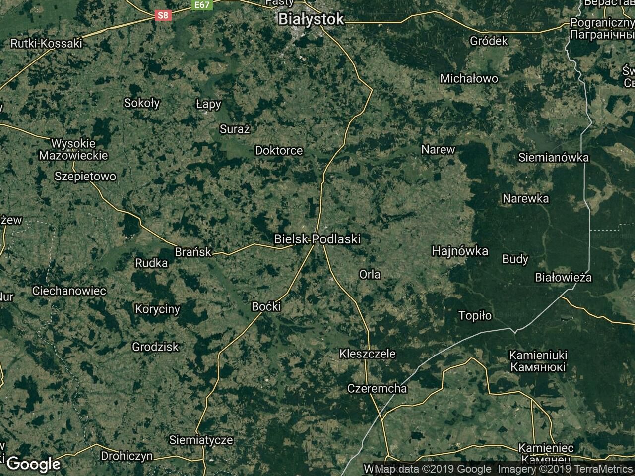 Działka rolno-budowlana Bielsk Podlaski Studziwody