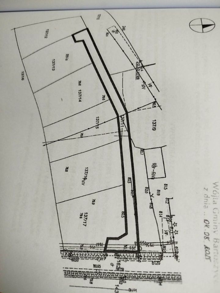 Działka budowlana Osieka. Zdjęcie 4