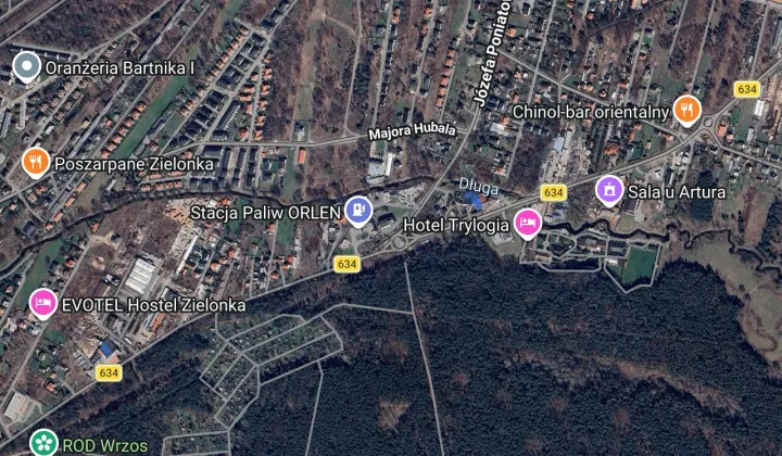 Działka budowlana Marki Pustelnik, Ksiecia Jozefa Poniatowskiego