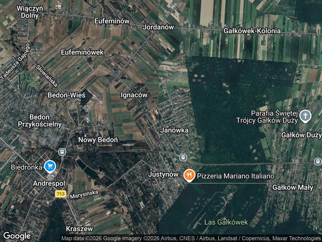 Działka budowlana Justynów, ul. Bedońska. Zdjęcie 1