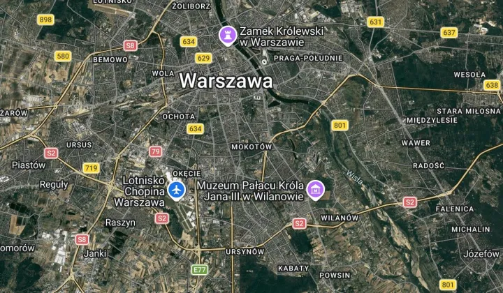 Działka rod Warszawa Mokotów