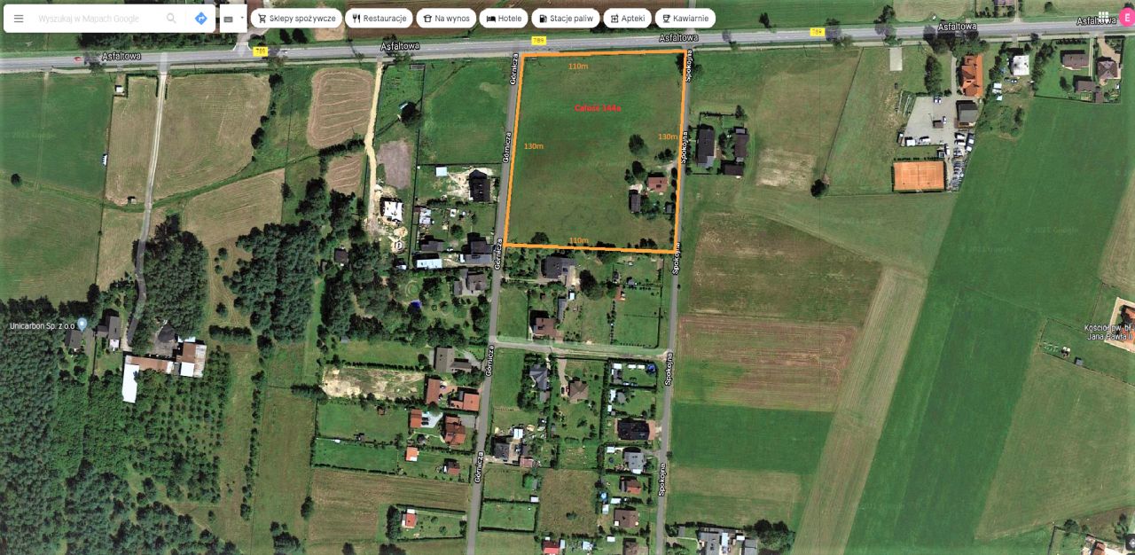 Działka budowlana Woźniki Dyrdy, ul. Spokojna. Zdjęcie 3