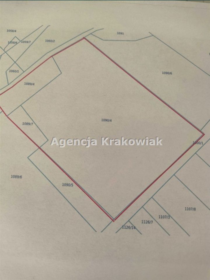 Działka Wadowice, ul. Brzozowa