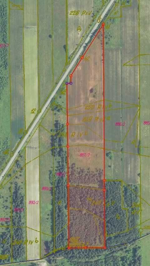 Działka rolna Chańcza. Zdjęcie 3