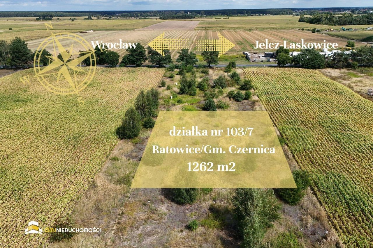 Działka budowlana Ratowice. Zdjęcie 1