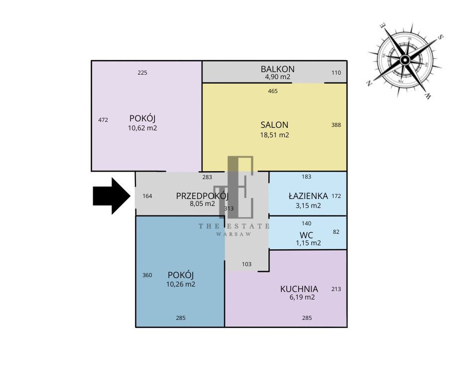 Mieszkanie 3-pokojowe Kozienice, ul. Hamernicka. Zdjęcie 13