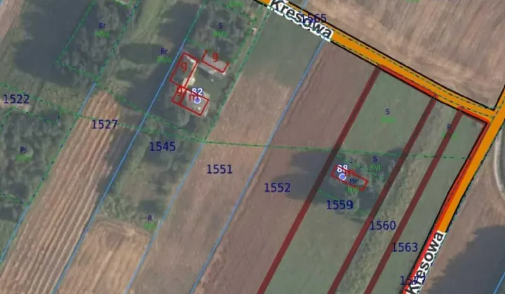 Działka Jangrot, ul. Kresowa