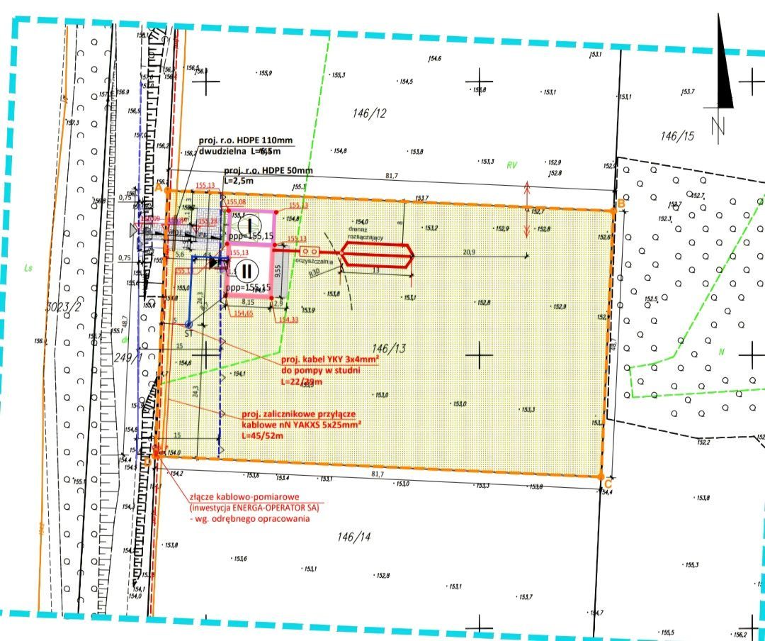 Działka rolno-budowlana Dąbrówka Wielka. Zdjęcie 3