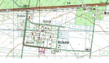 Działka budowlana Brzezie