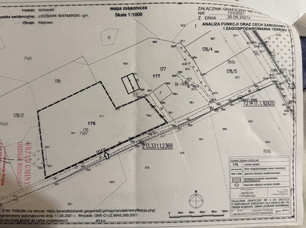 Działka rolno-budowlana Kłębowo. Zdjęcie 3
