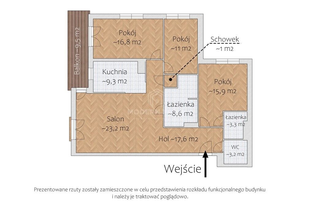 Mieszkanie 4-pokojowe Warszawa Białołęka, ul. Skarbka z Gór. Zdjęcie 14