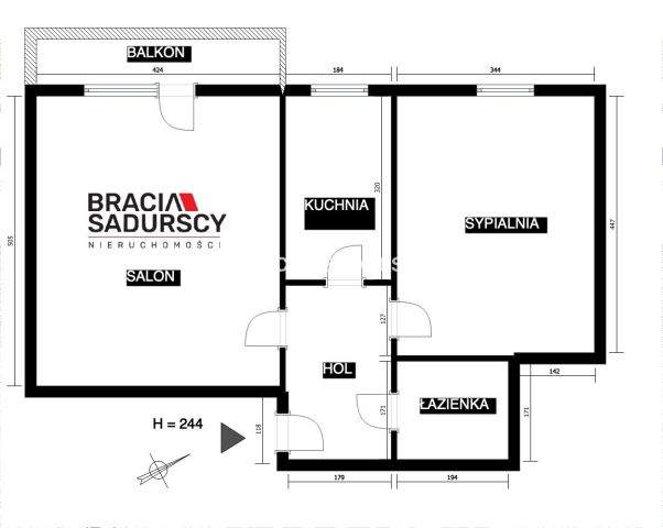 Mieszkanie 2-pokojowe Kraków Prądnik Czerwony, ul. Ugorek. Zdjęcie 17