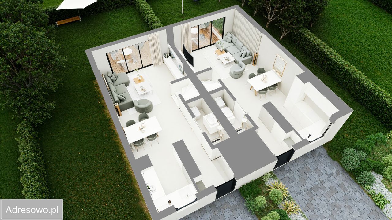 bliźniak, 4 pokoje Grodzisk Mazowiecki. Zdjęcie 8