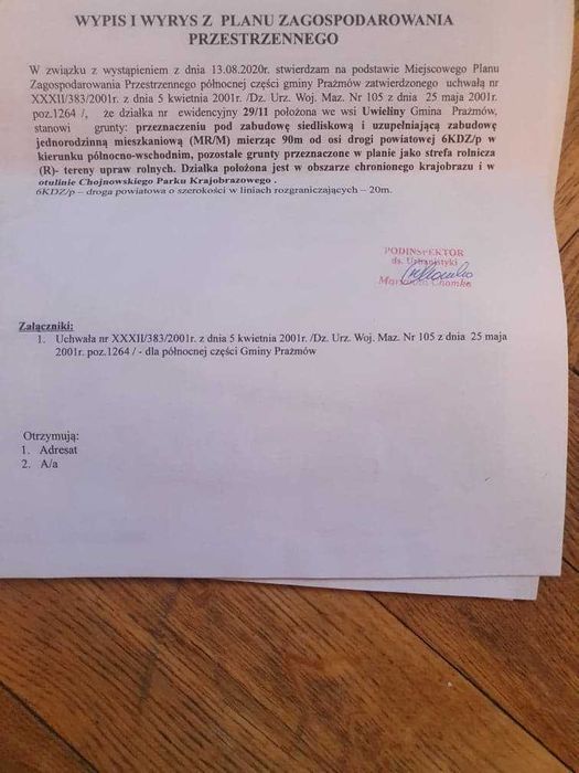 Działka rolno-budowlana Uwieliny, ul. Główna. Zdjęcie 8