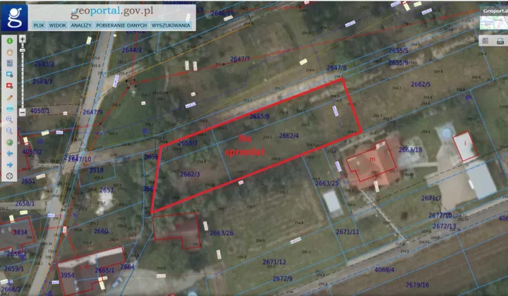 Działka budowlana Wadowice Podstawie, ul. Podstawie