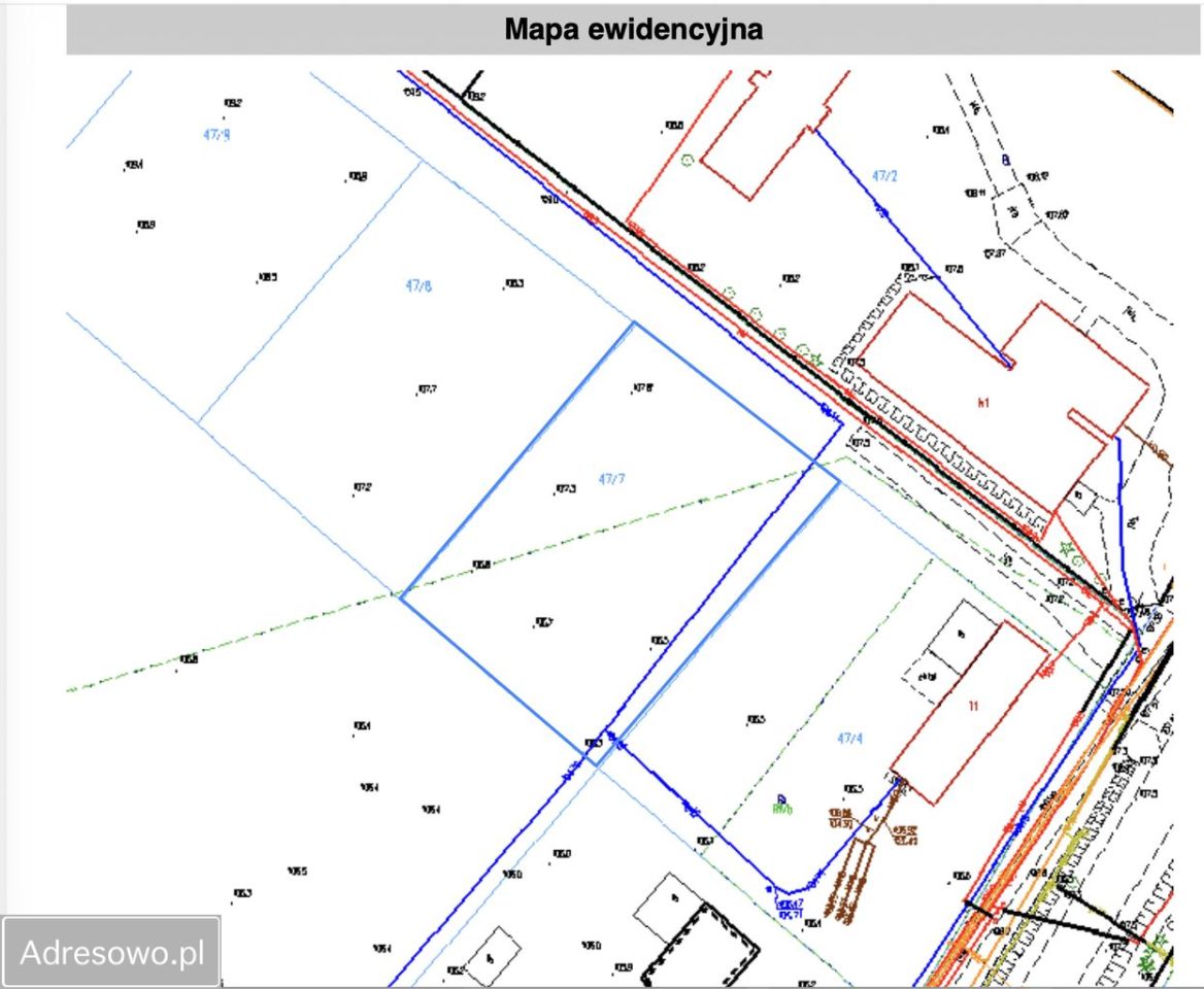 Działka budowlana Kamień Duży. Zdjęcie 3