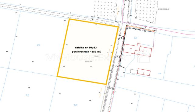 Działka budowlana Chrapów. Zdjęcie 2